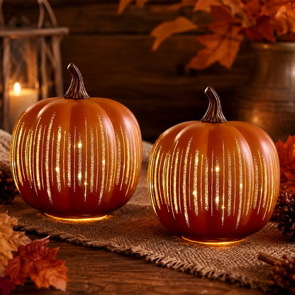 🔥2026 HOT SALE - 🎃✨ Illuminated Starry Night Pumpkins ✨