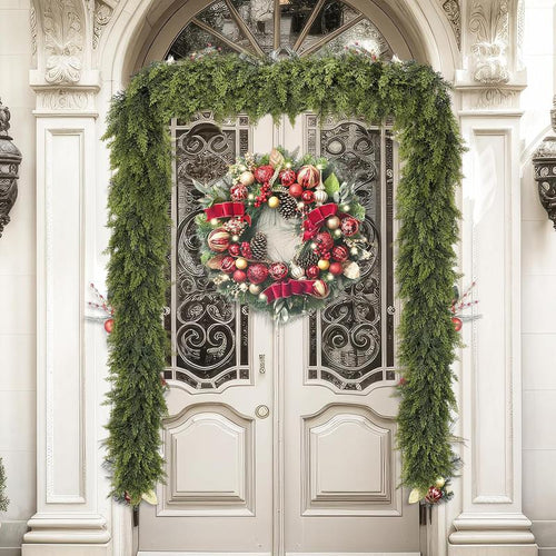 💥6 FT Artificial  Cypress Rattan – Winter Greenery