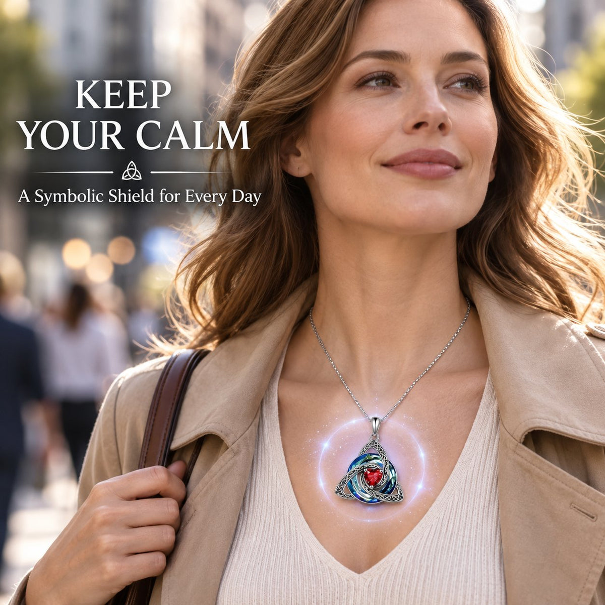 🛡️ Celtic Birthstone Shield: Wear Your Protection & Story ✨