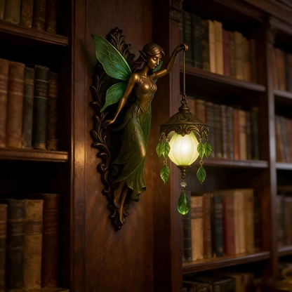 Aurelia™ - Vintage Mythic Glow Wall Lamp (Mermaid & Elves Edition)