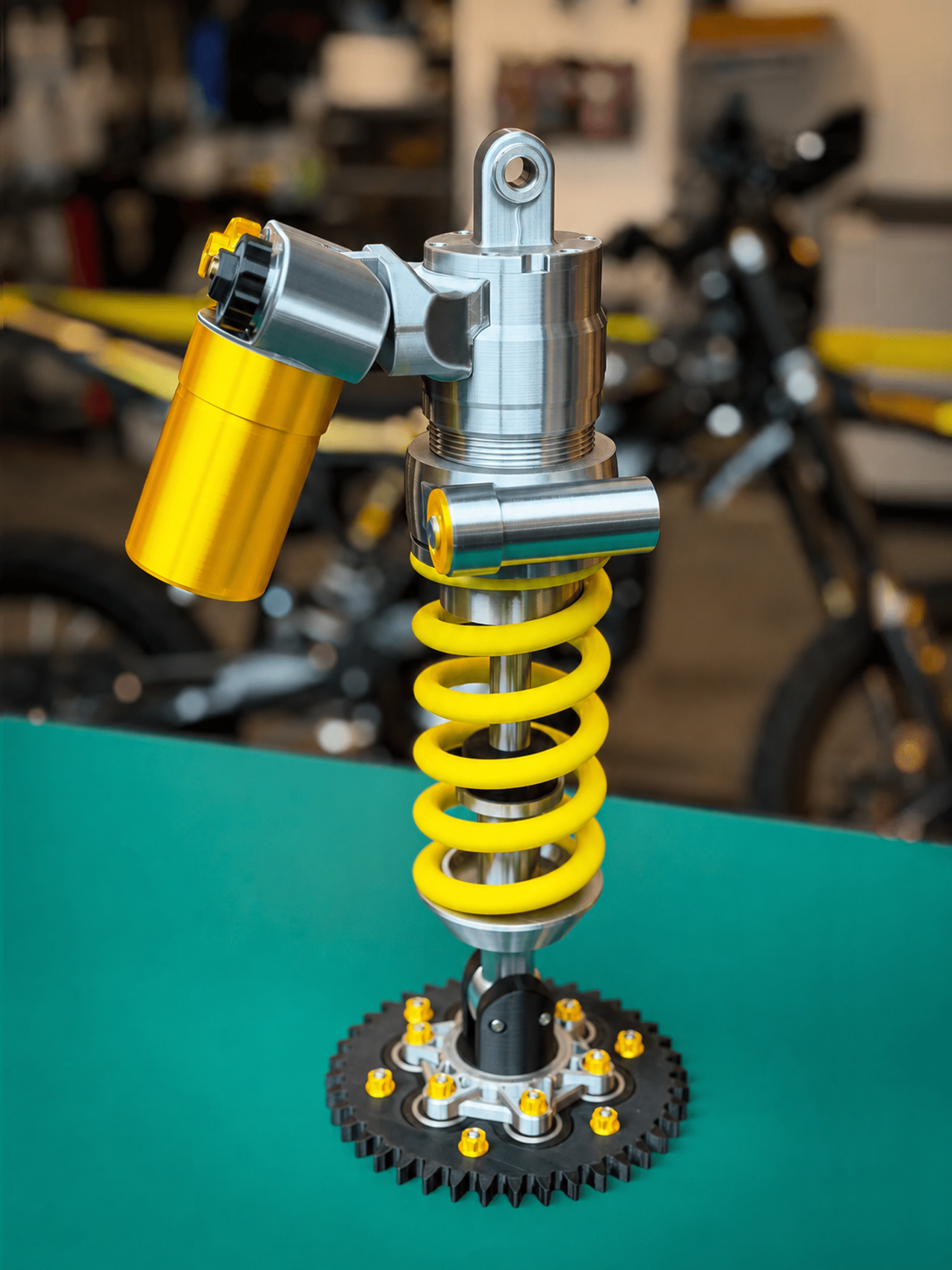 Shock absorber ambient lighting | Must-Have for Every Car Fan