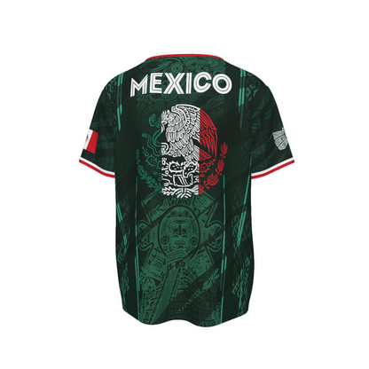 ⚽🏆Mexico 2026 Retro Soccer Jersey – Chichén Itzá Pyramid Graphic All-Over Print Sportswear