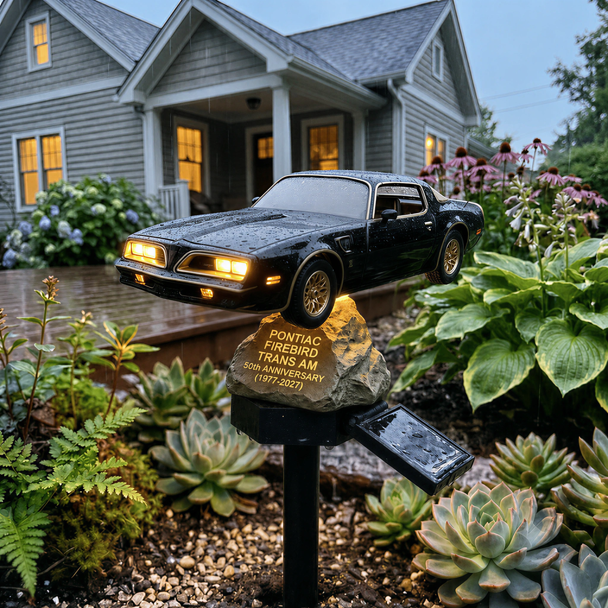 🏎️Bandit Road Legend Muscle Car Solar Garden Light