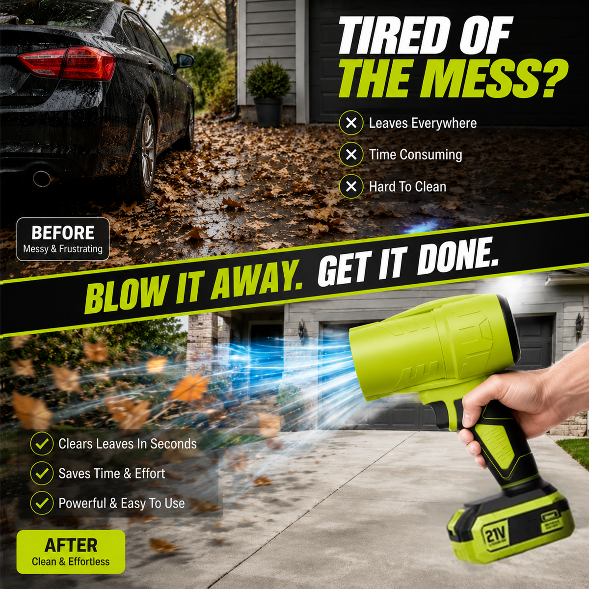 🔥Turbo Jet Blower – 1000G Cordless Air Duster