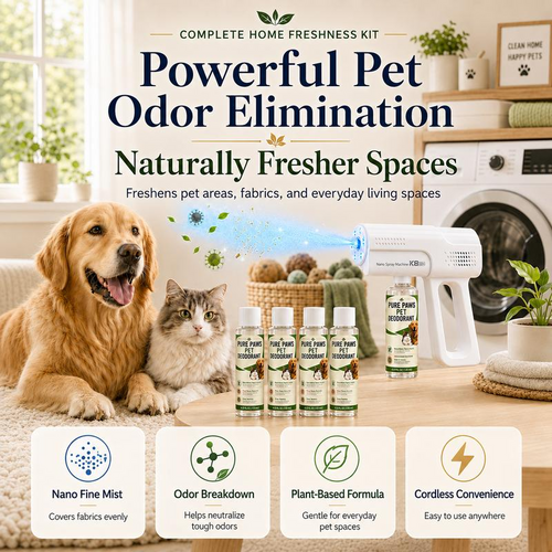🏅🐶Pet Bio-Enzyme Odor &amp; Stain Remover Spray Gun