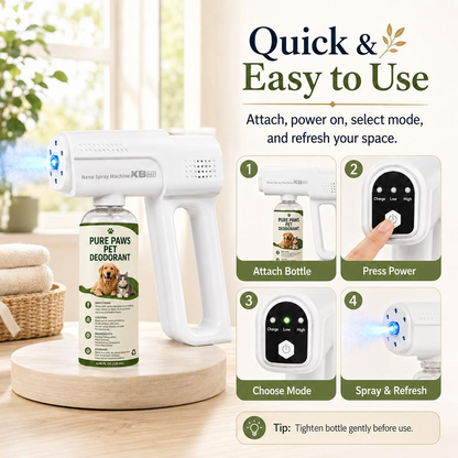 🏅🐶Pet Bio-Enzyme Odor &amp; Stain Remover Spray Gun