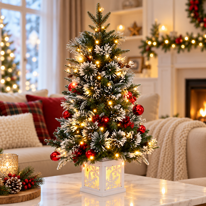 Artificial Christmas Tree 🎄✨ – Lush, Realistic Greenery for a Magical Holiday Home