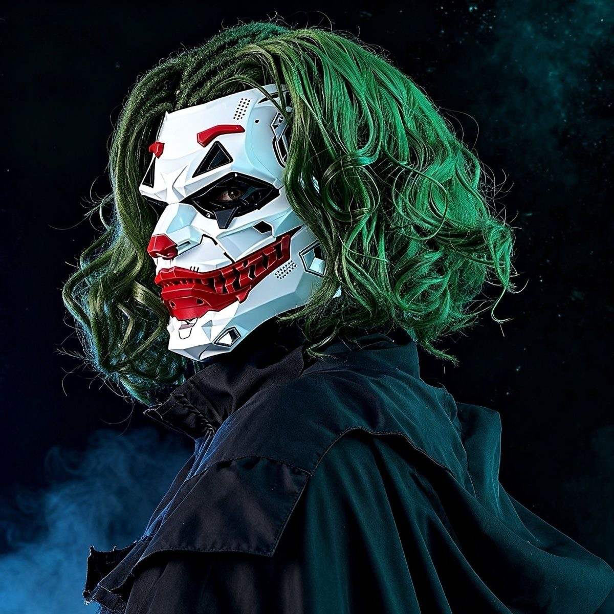 🔥Hot Sale 49% OFF🔥Cyberpunk Joker Mask - The Ultimate Cosplay  Statement Piece