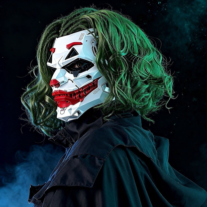🔥Hot Sale 49% OFF🔥Cyberpunk Joker Mask - The Ultimate Cosplay  Statement Piece