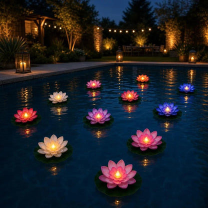 zavrlyshop™ Floating Lotus Lights
