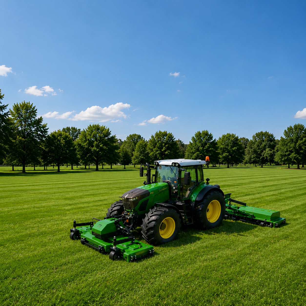 All-Terrain Wireless Remote Controlled Lawn Mower & Trimmer