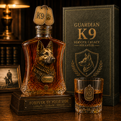 🐕🐾Guardian K9 Service Legacy Whiskey Decanter Set