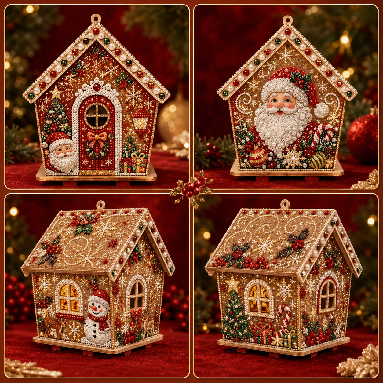 🎄Plymagic DIY Pearl ArtChristmas Collection