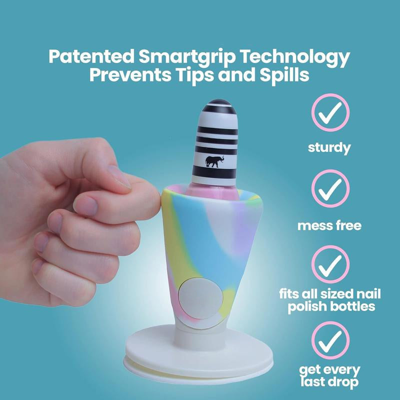 💅Buy 1 Get 1 Free! Untippable Nail Polish Holder · Anti-Spill Manicure Stand ✨