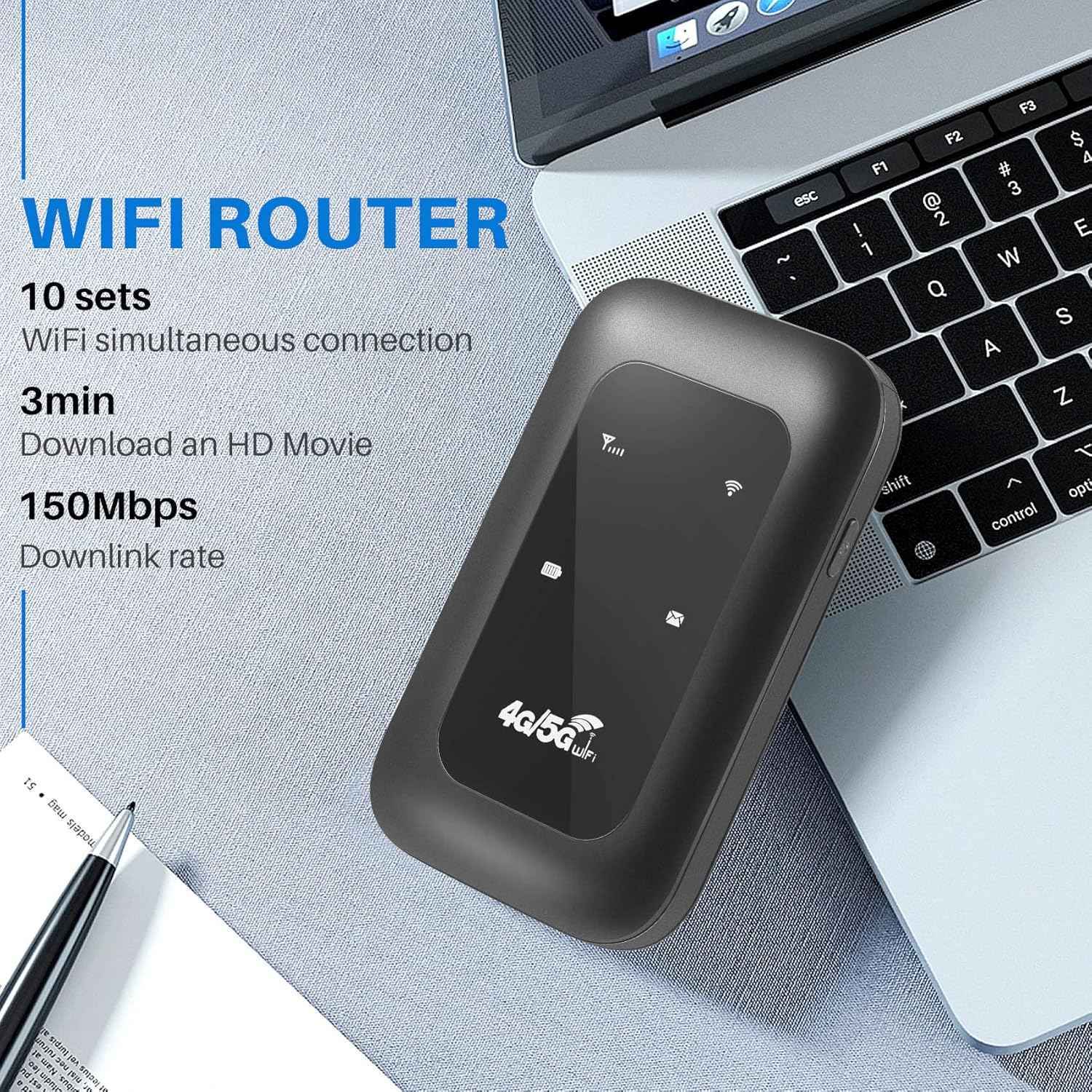 📶No Monthly Fee|| Pocket WiFi – No Setup. No Hassle.Ready in Seconds .Just Connect🛜