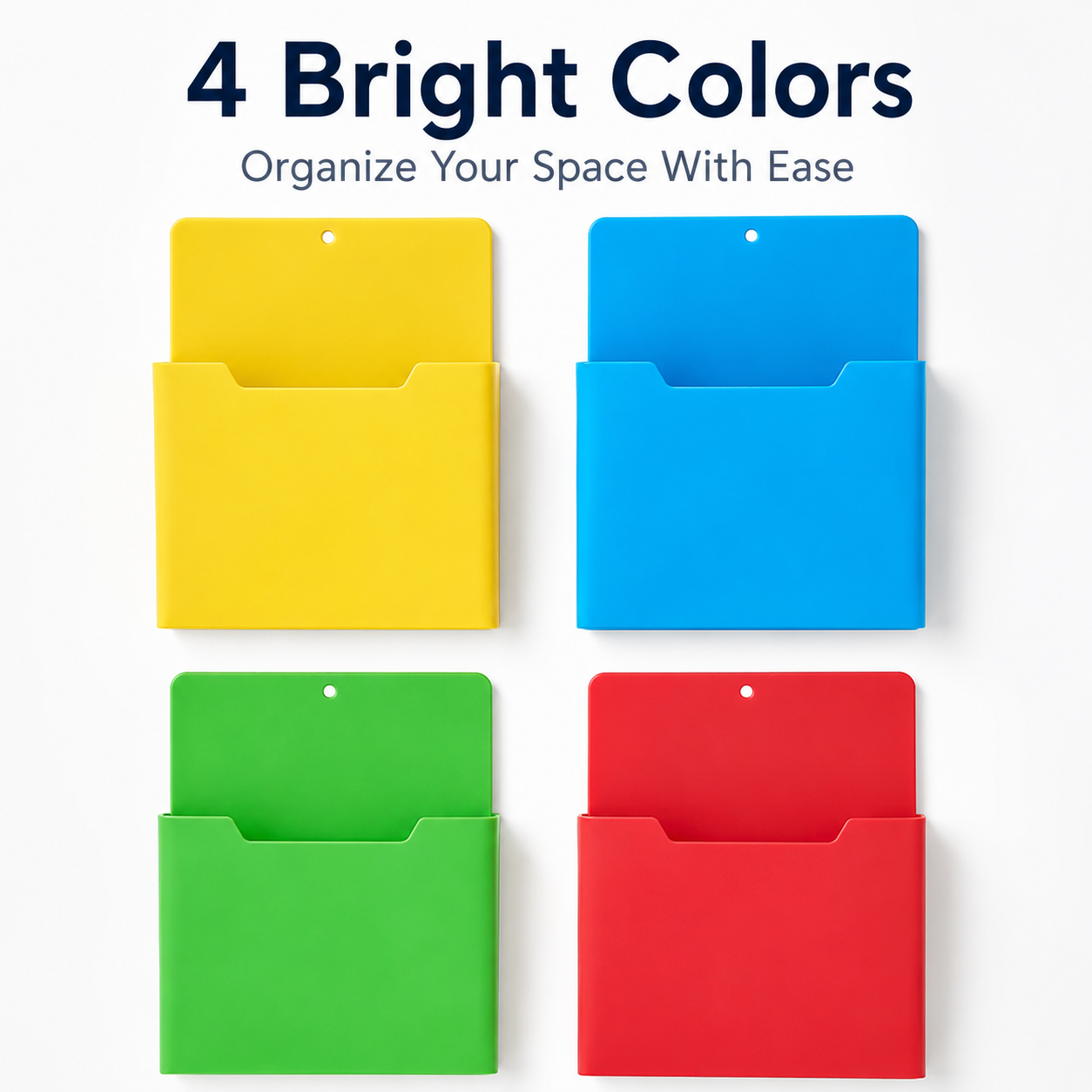 🧲 Magnetic File Holder Document Pocket Organizer for Refrigerator Locker Whiteboard 📁