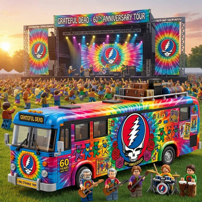 Grateful Dead 60th Anniversary Collector Building Set