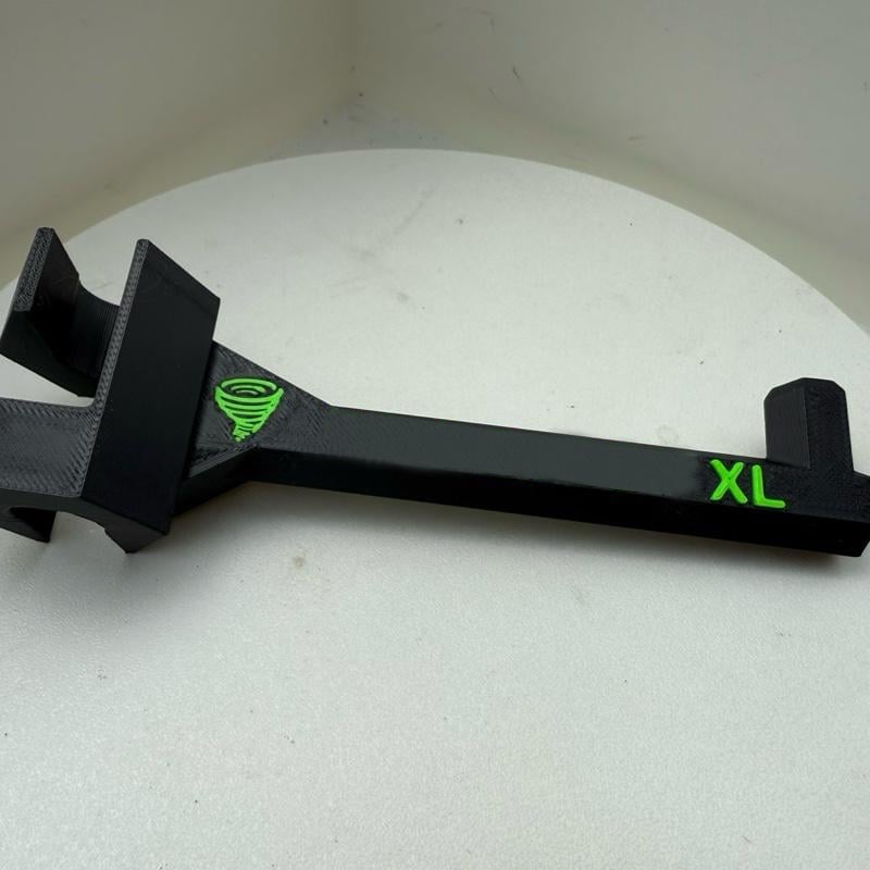 Nearly Universal Bow Hanger for Trucks & SUVs - Printed from ASA will not melt/warp– Spacer Ring Included | 20% Stronger | Quick No-Tool Install