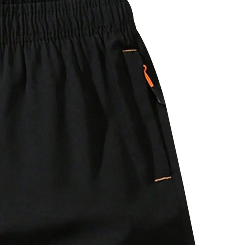 👖☀️ Summer Casual Men’s solid-color shorts with zippered pockets