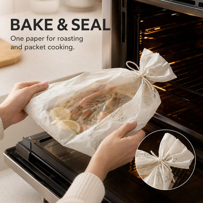 Recipe‑Printed Baking Paper Convenient Home Oven Cooking Sheet