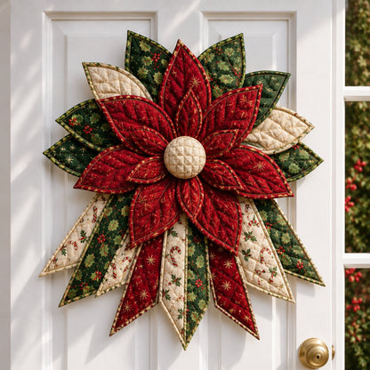 ⭐ 🎄 Christmas Sale 50% OFF 🎉 – DIY Quilted Christmas Door Hanging Kit for Festive Holiday Home Deco
