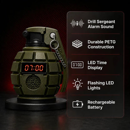 Grenade Alarm Clock