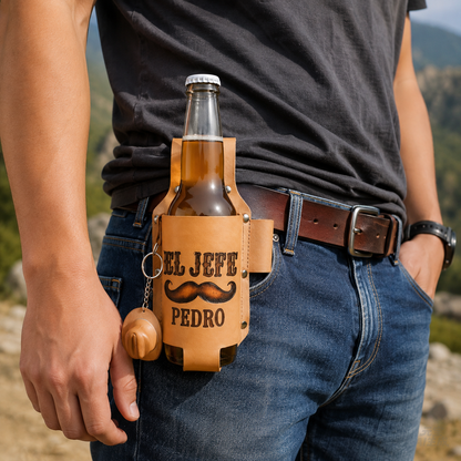 🍻 El Jefe & La Jefa Beverage Holsters