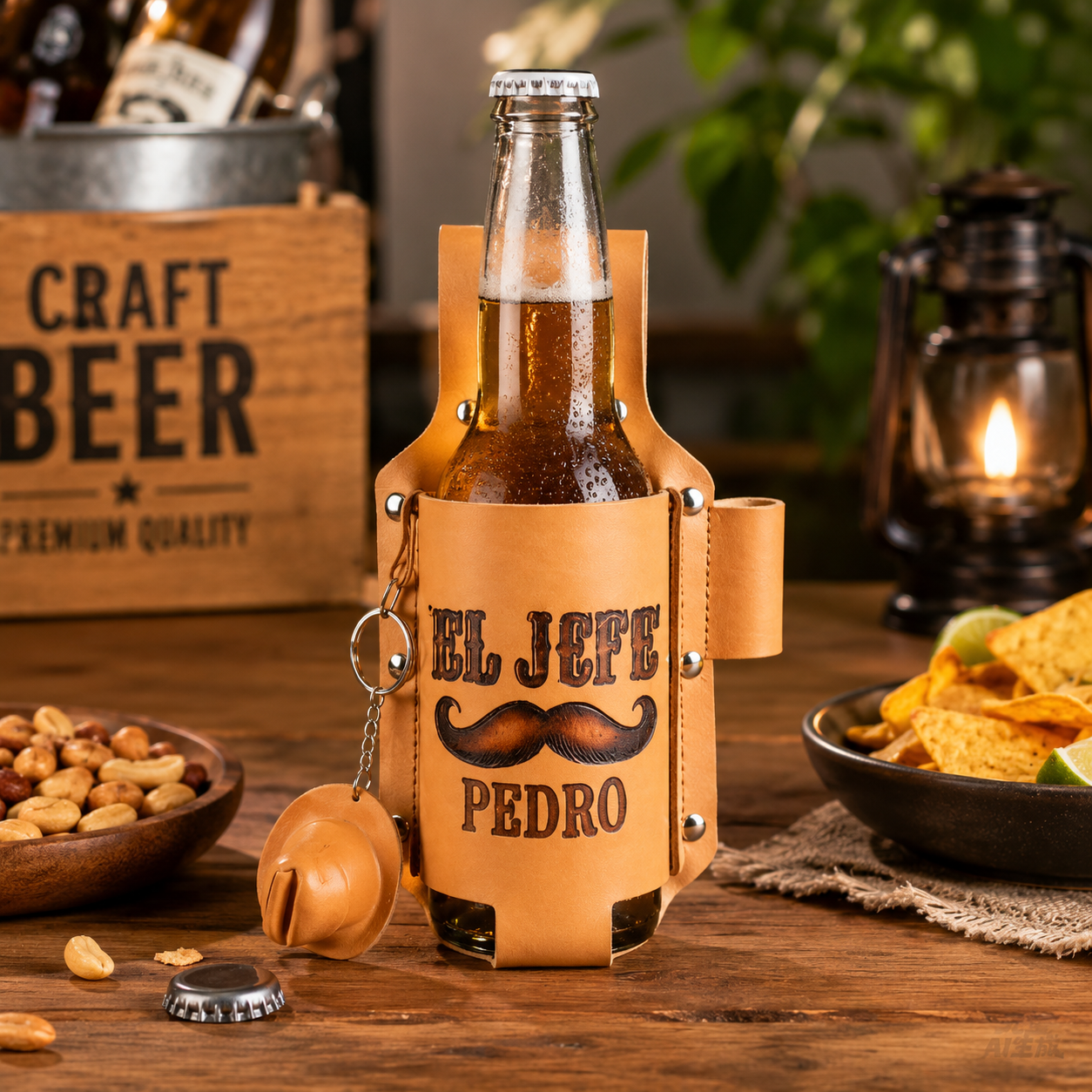 🍻 El Jefe & La Jefa Beverage Holsters