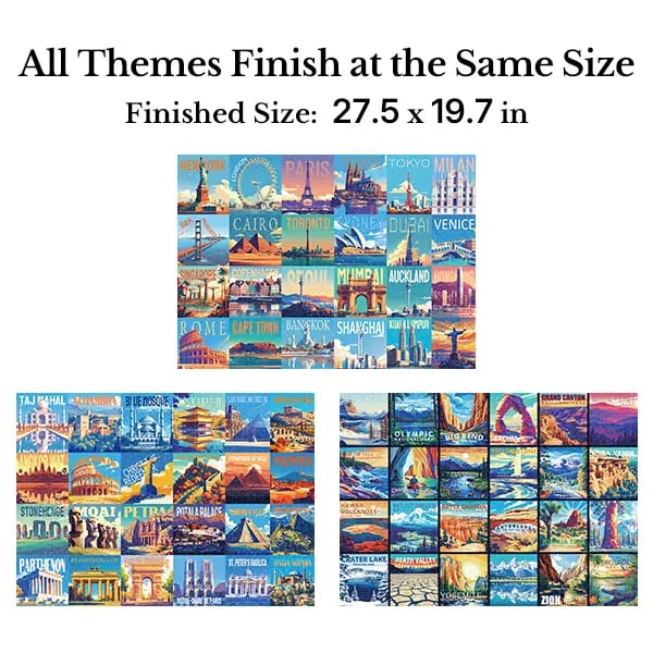 🔥Last Day 49% OFF - 🏞️🧩National Parks Advent Calendar | 🏙️🎁 A Holiday Countdown Full of Travel Dreams