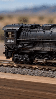 🚂 85th Anniversary Steam Giant 4014 Locomotive – Premium Die-Cast Model Train 🏆✨