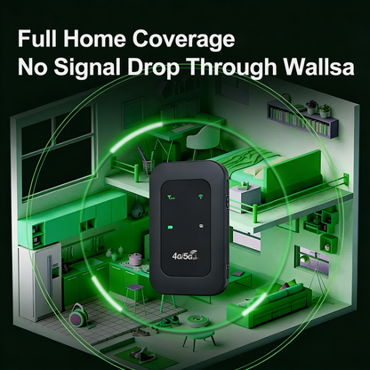 📶 Pocket WiFi – Ready in Seconds No Setup. No Hassle. Just Connect.