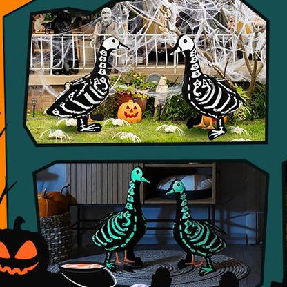 🎃🦆 The Coolest Porch Goose On The Block This Halloween!
