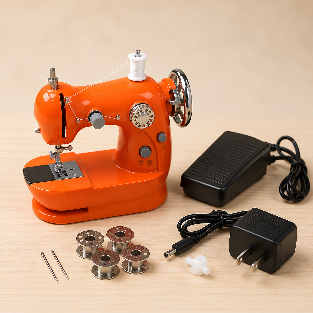 Mini sewing machine starter accessories