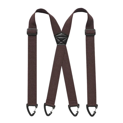 🔥⏰Men's X-Back Suspenders with Hook Clips