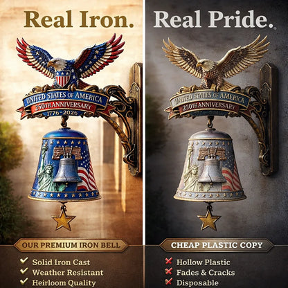 🔔USA 250th Anniversary Patriotic Wall Bell