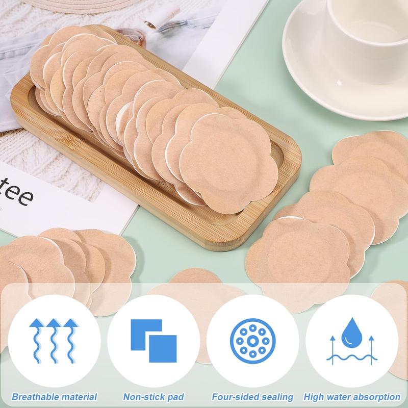 🏆Last Day 49% OFF⚡30pcs Castor Oil Pack Wrap for Belly Button, Self-Adhesive Castor Oil Patches Cover Patch Organic Disposable Spunlace Cloth Highly Absorbent Pad with Cotton, Oil Not Included (Skin Color)