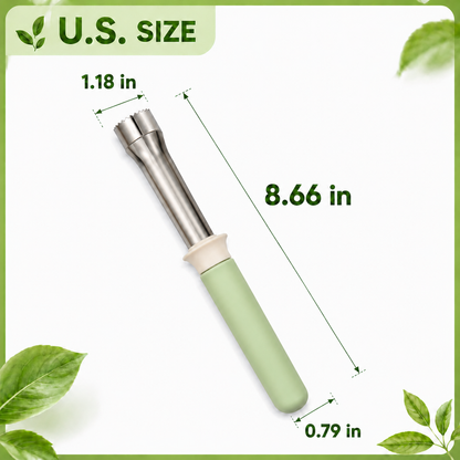 🍎 2-in-1 Retractable Fruit Corer & Peeler