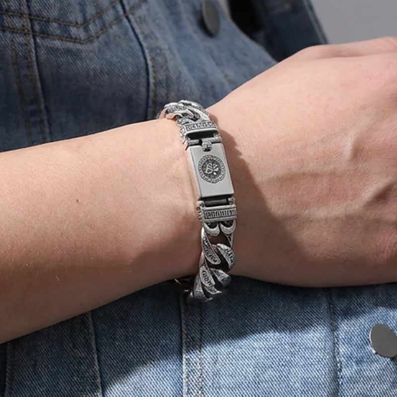 🔥Men's Retro Six-Syllable Mantra Bracelet