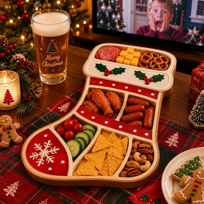 🔥 BUY 2 GET 1 FREE & FREE SHIPPING🎄 Christmas Snack Serving Tray