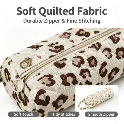 🔥 Quilted Travel Organizer Pouch – Cute, Spacious & Easy to Carry