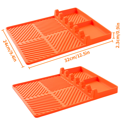 🔥Silicone Tools Mat for Griddle Kitchen Cooking Baking Countertop