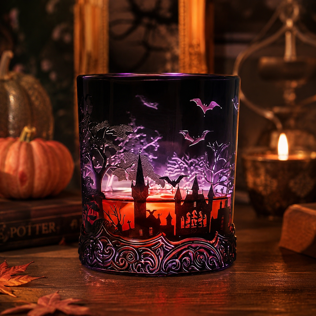 🧛 Gothic Vampire Elixir Whiskey Decanter | Magic Potion Style Liquor Bottle 🍷