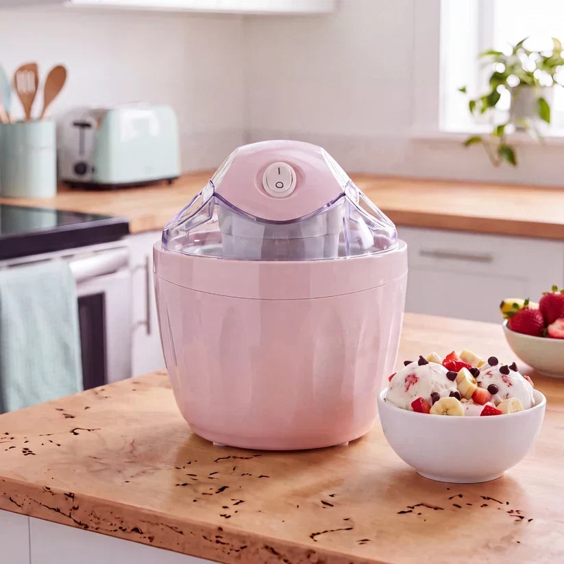 🎁Mini Homemade Ice Cream Maker 🍦 Personal Frozen Dessert Machine