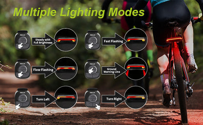 ✨Smart Bike Tail Light – Ride Safe, Be Seen Everywhere🚴