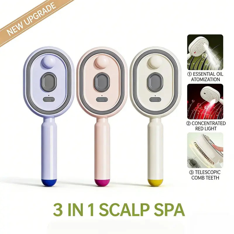 💈Electric Mist-Spraying Massage Cushion Brush