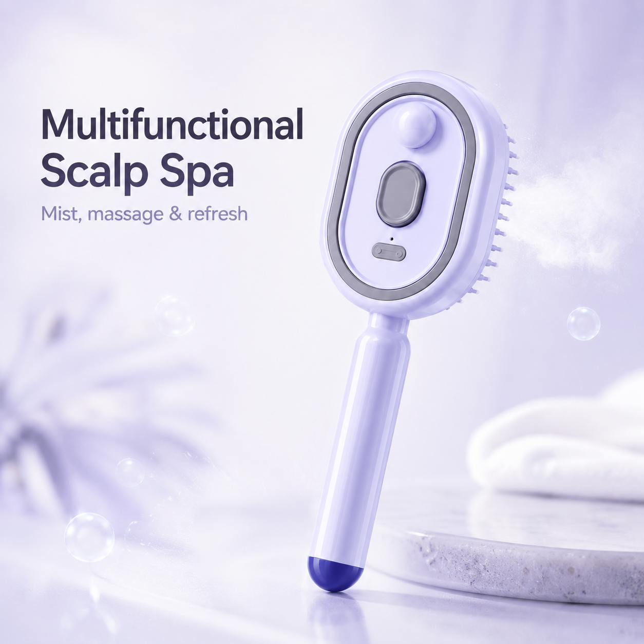 💈Electric Mist-Spraying Massage Cushion Brush