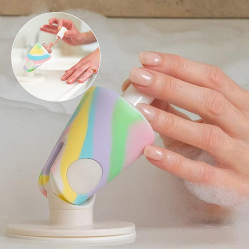💅Buy 1 Get 1 Free! Untippable Nail Polish Holder · Anti-Spill Manicure Stand ✨