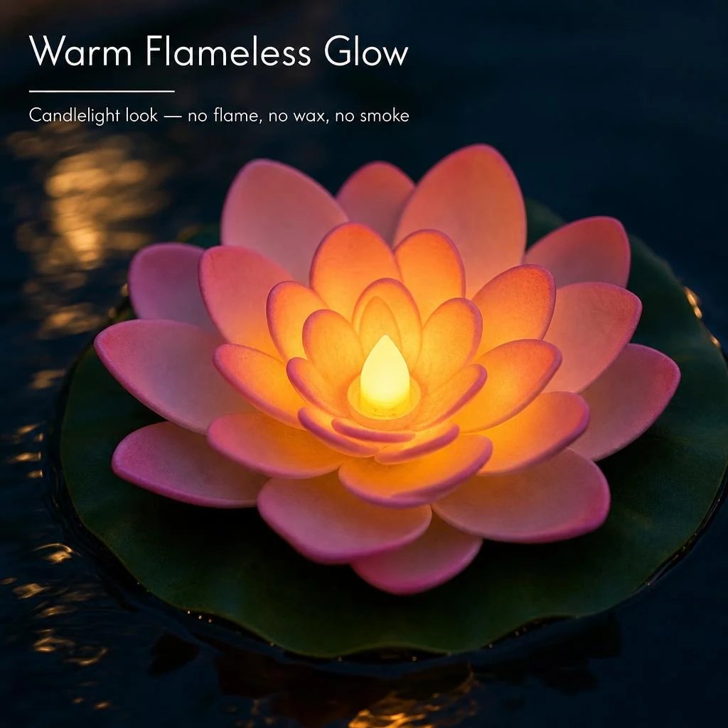 zavrlyshop™ Floating Lotus Lights
