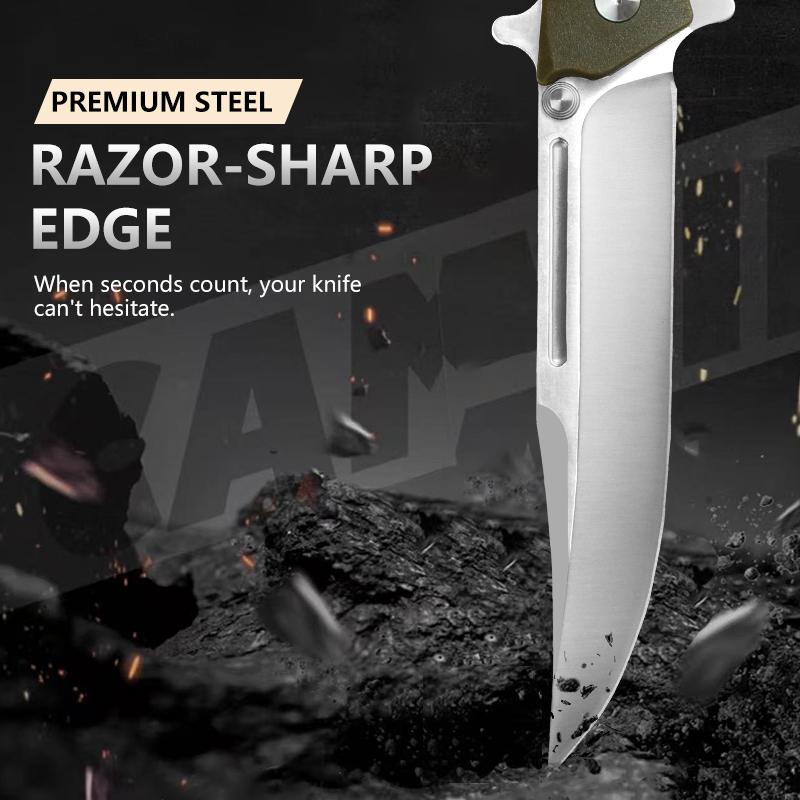 🔪 Premium EDC Folding Knife – Sharp, Reliable & Built to Last