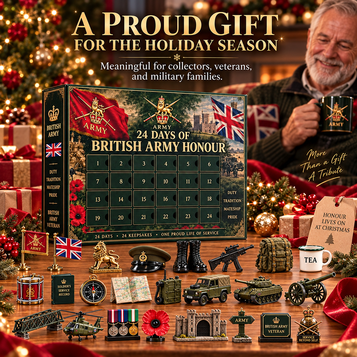 24 Days of British Army Honour Advent Calendar